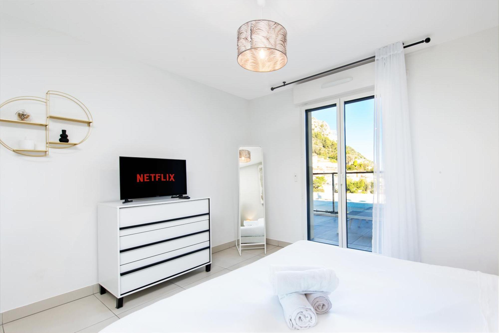 Luxury Apartment - Sea View - Private Parking - Bp Beausoleil Esterno foto
