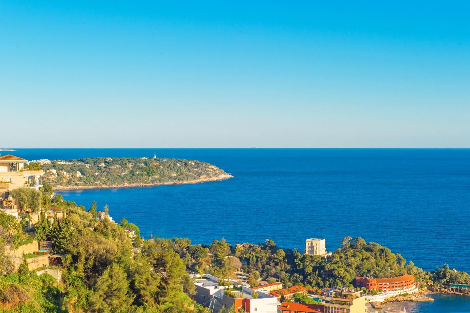 Luxury Apartment - Sea View - Private Parking - Bp Beausoleil Esterno foto